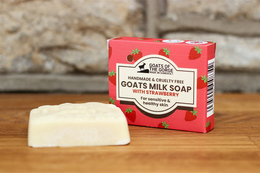 Goats Milk Soap Strawberry - Kozeenest