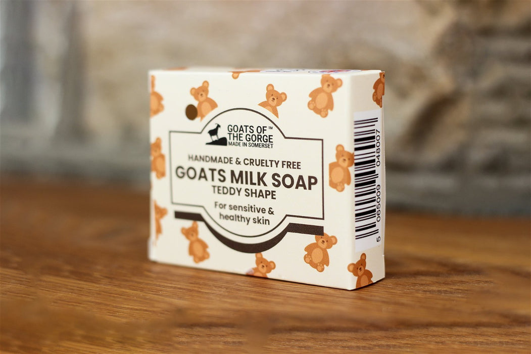 Goats Milk Soap Teddy Shape - Kozeenest