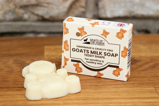 Goats Milk Soap Teddy Shape - Kozeenest