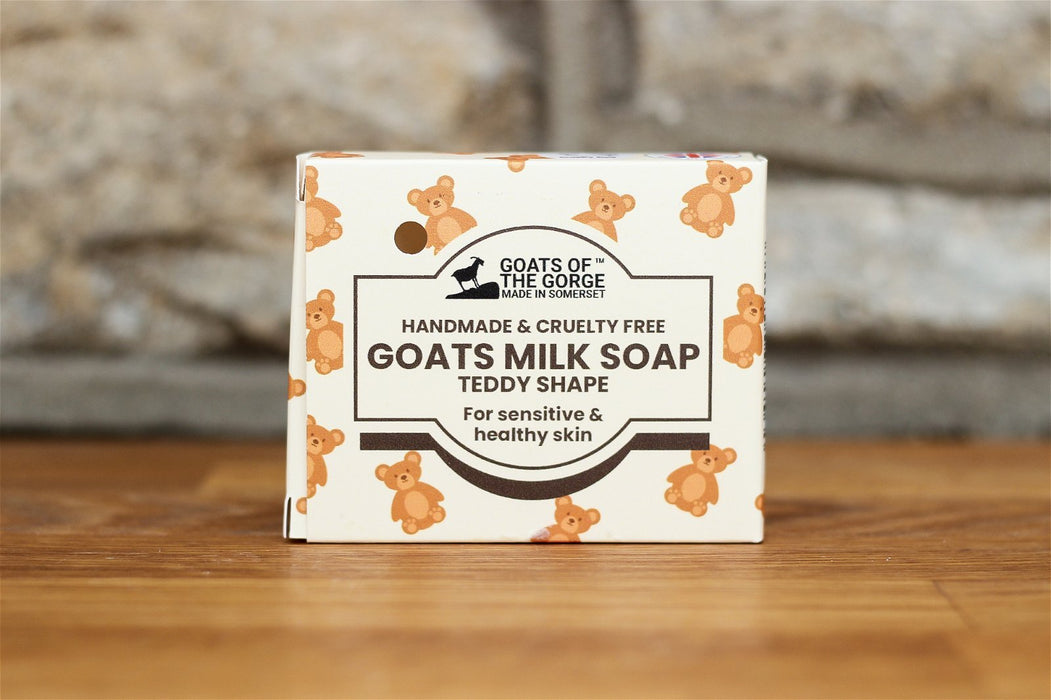 Goats Milk Soap Teddy Shape - Kozeenest