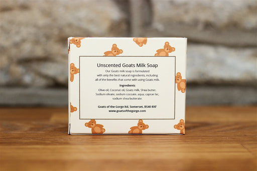 Goats Milk Soap Teddy Shape - Kozeenest