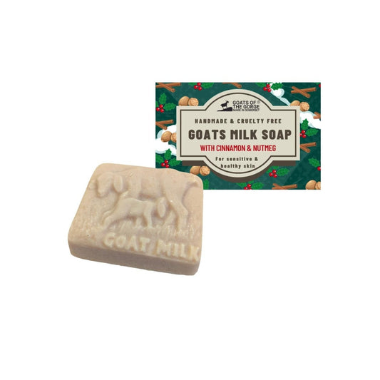 Goats Milk Soap with Cinnamon & Nutmeg - Kozeenest