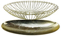 Gold Decorative Wire Bowl 58cm - Kozeenest