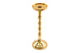 Gold Pillar Candlestick Large - Kozeenest