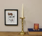 Gold Pillar Candlestick Medium - Kozeenest