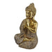 Gold Sitting Buddha Ornament, Praying, 19cm - Kozeenest