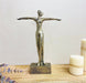 Gold Standing Couple Statue - Kozeenest