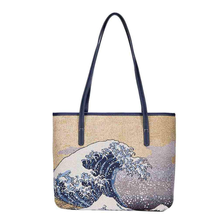 Great Wave off Kanagawa - College Bag - Kozeenest