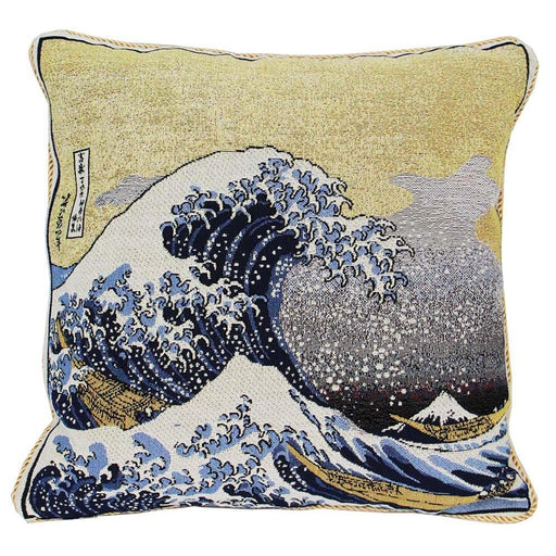 Great Wave off Kanagawa - Cushion Cover Art 45cm*45cm - Kozeenest