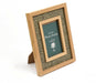 Green Rattan Effect 4" x 6" Photo Frame - Kozeenest