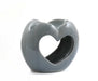 Grey Heart Oil or Wax Warmer - Kozeenest