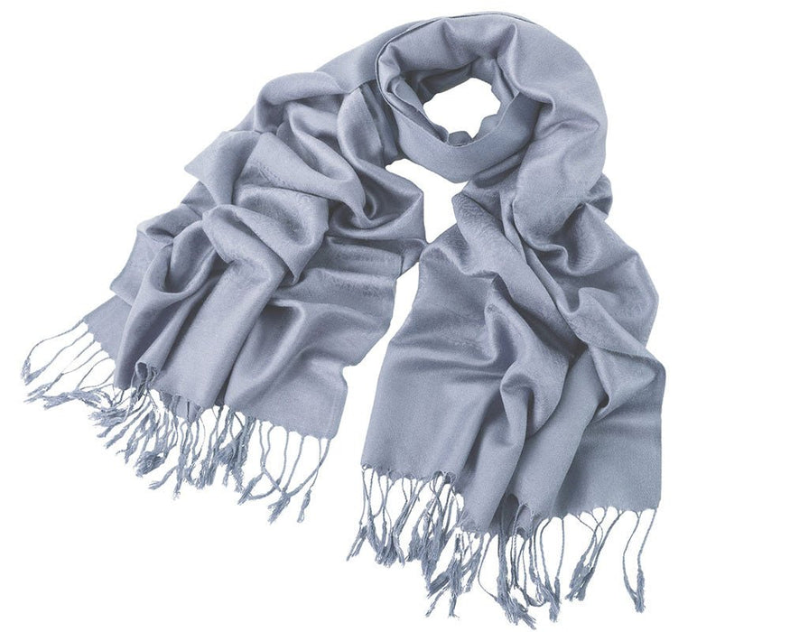 Grey - Pashmina - Kozeenest