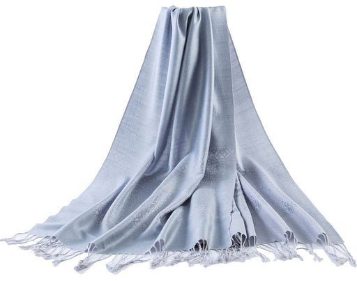 Grey - Pashmina - Kozeenest