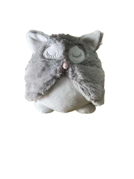 Grey Soft Owl Door Stop - Kozeenest