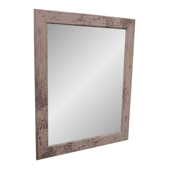 Grey Wooden Mirror 60x50cm - Kozeenest
