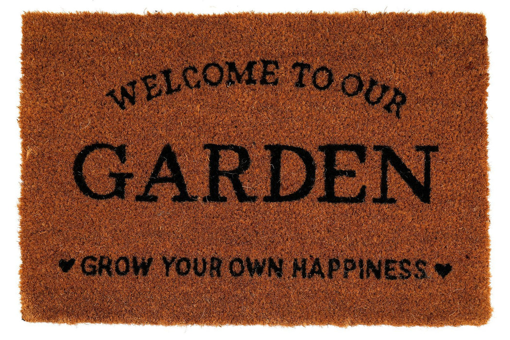 Grow Your Own Happiness Potting Shed Doormat - Kozeenest