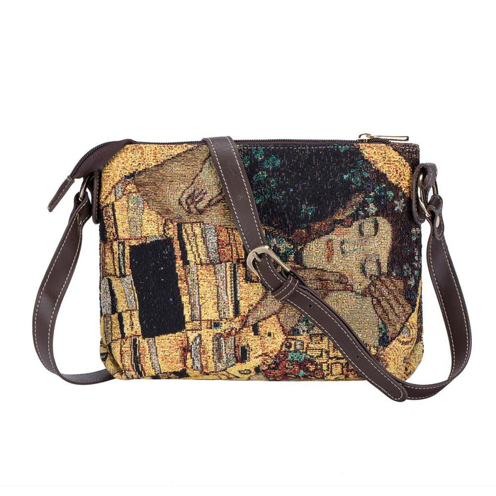 Gustav Klimt Gold Kiss - Cross Body Bag - Kozeenest