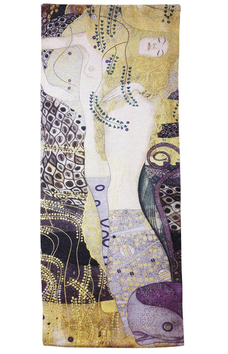 Gustav Klimt Portrait of Sea Serpent - Wall Hanging 68cm x 173cm (70 rod) - Kozeenest