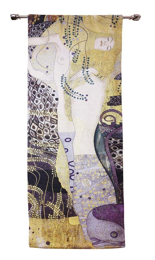 Gustav Klimt Portrait of Sea Serpent - Wall Hanging 68cm x 173cm (70 rod) - Kozeenest