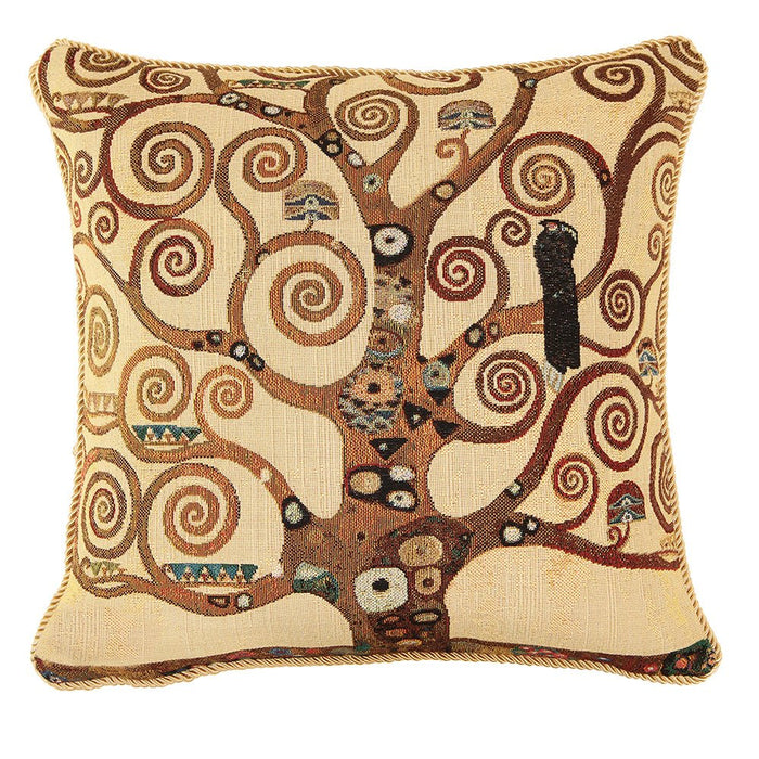 Gustav Klimt Tree of Life - Cushion Cover Art 45cm*45cm - Kozeenest