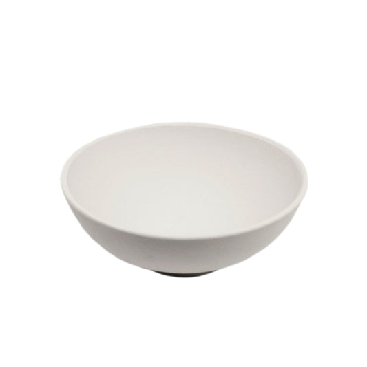 Handmade Ceramic Bowl Biscuit White 8cm - Kozeenest