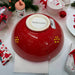 Handmade Ceramic Bowl Mexican Red 15cm - Kozeenest
