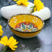 Handmade Ceramic Bowl Mexican Yellow 8cm - Kozeenest