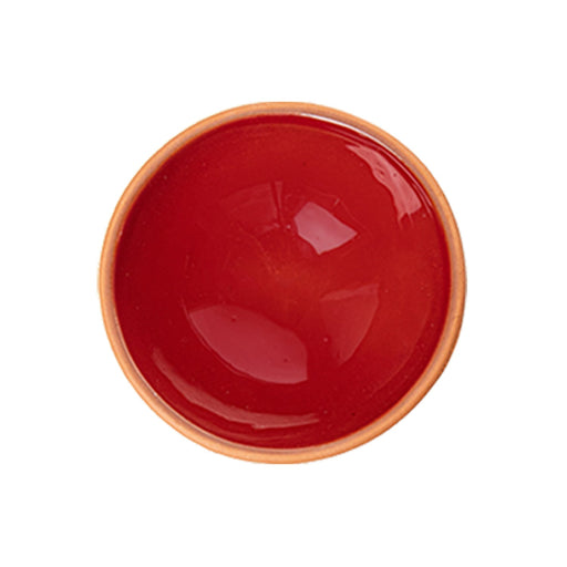 Handmade Ceramic Bowl Moroccan Red 8cm - Kozeenest