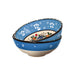 Handmade Ceramic Bowl Tulip Blue 15cm - Kozeenest