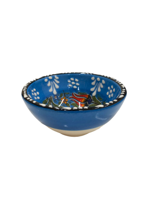 Handmade Ceramic Bowl Tulip Blue 8cm - Kozeenest