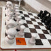 Handmade Ceramic Chess Board from Italy - Master the Game in Style - Kozeenest