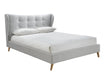 Harper Double Bed Grey-3