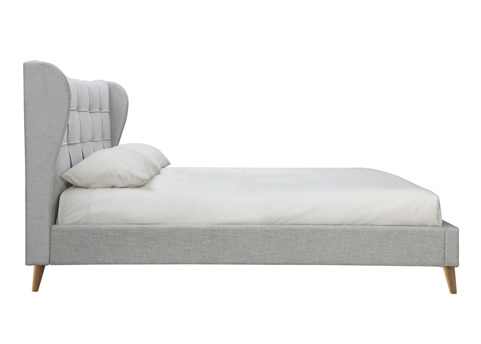 Harper Double Bed Grey-7