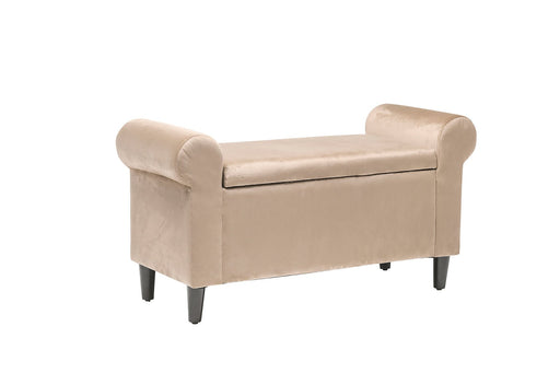 Highgrove Storage Ottoman Beige-0