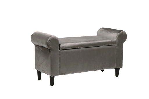 Highgrove Storage Ottoman Grey-0