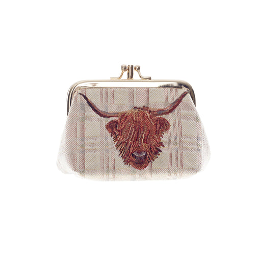 Highland Cow - Frame Purse - Kozeenest