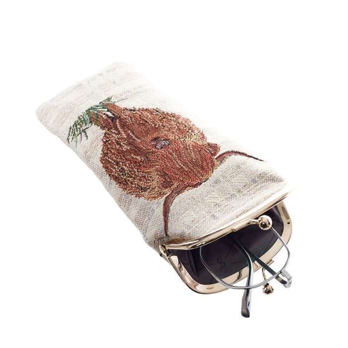 Highland Cow - Glasses Pouch - Kozeenest