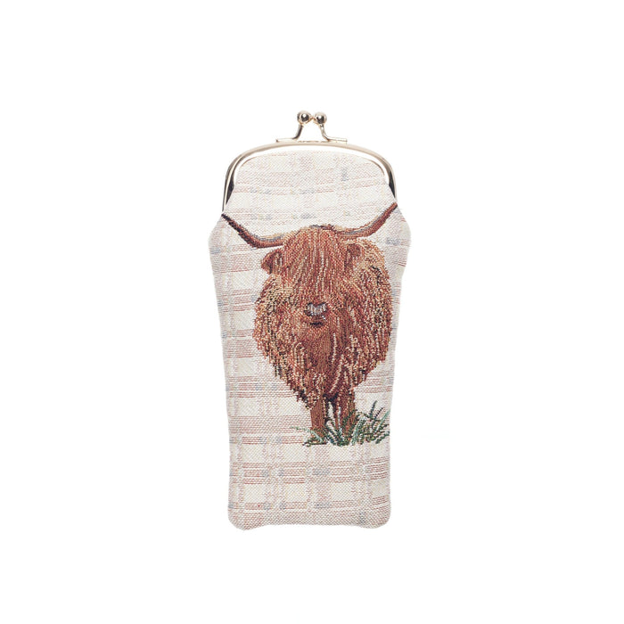 Highland Cow - Glasses Pouch - Kozeenest