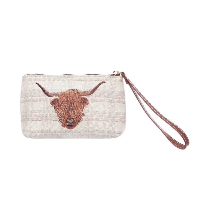 Highland Cow - Wristlet - Kozeenest