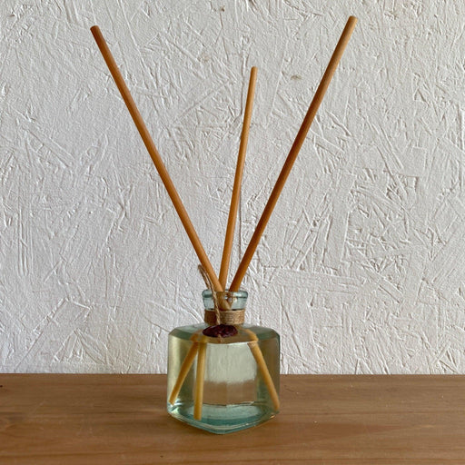 Home diffuser - recycled glass and wooden reeds - Mystical affair - Kozeenest