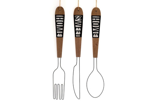 Home Sweet Home Cutlery Wall Hanging Decoration - Kozeenest