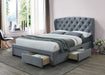 Hope Double Bed Grey-0