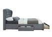 Hope Double Bed Grey-7