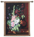 J Huysum Hollyhocks in a Vase - Wall Hanging 100cm x 138cm (70 rod) - Kozeenest