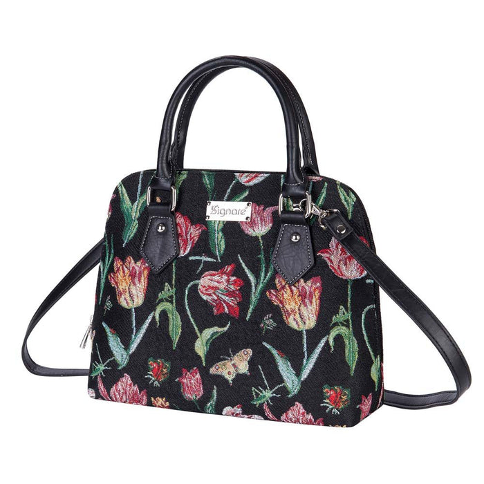 Jacob Marrel's Tulip Black - Convertible Bag - Kozeenest