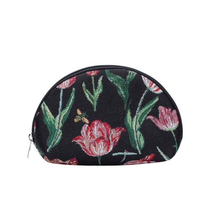 Jacob Marrel's Tulip Black - Cosmetic Bag - Kozeenest