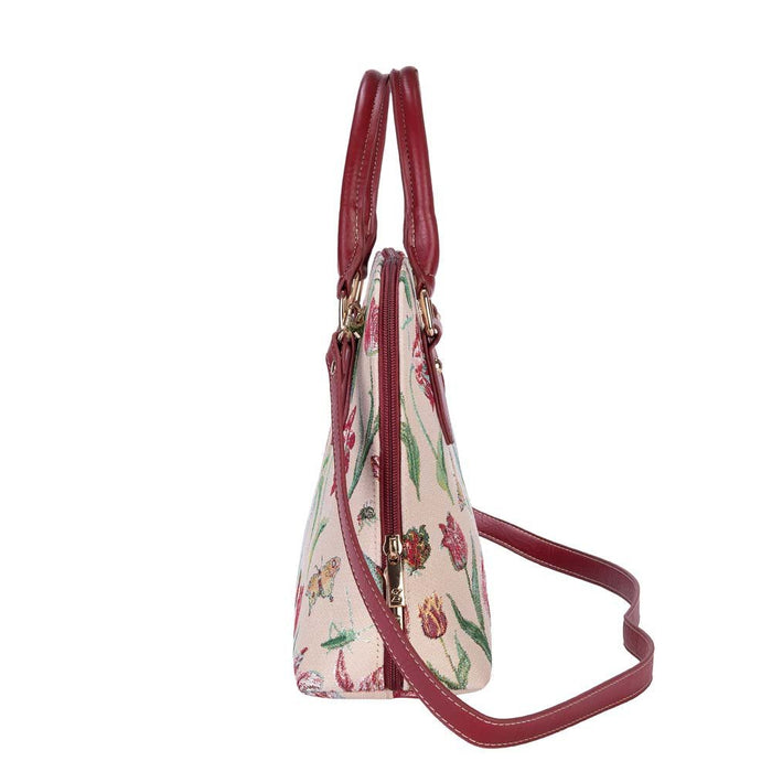 Jacob Marrel's Tulip White - Convertible Bag - Kozeenest