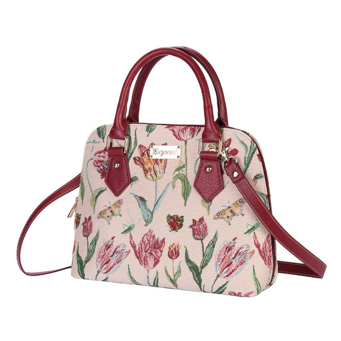 Jacob Marrel's Tulip White - Convertible Bag - Kozeenest