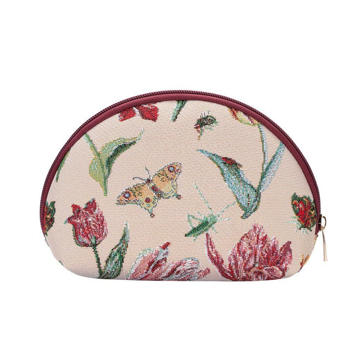 Jacob Marrel's Tulip White - Cosmetic Bag - Kozeenest