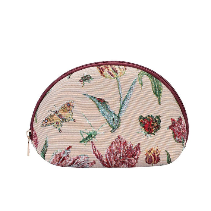 Jacob Marrel's Tulip White - Cosmetic Bag - Kozeenest